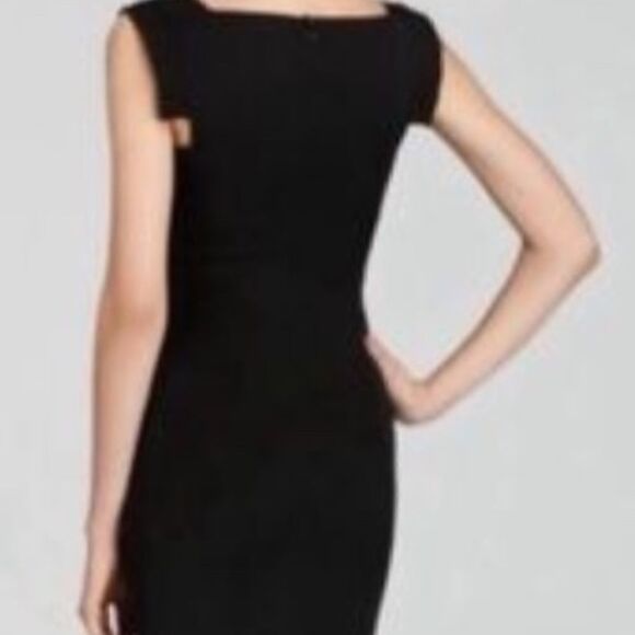 BLACK HALO "FRANCISCA" DRESS VIOLET LACE PANEL BODYCON MINI EXCELLENT … - Picture 8 of 9